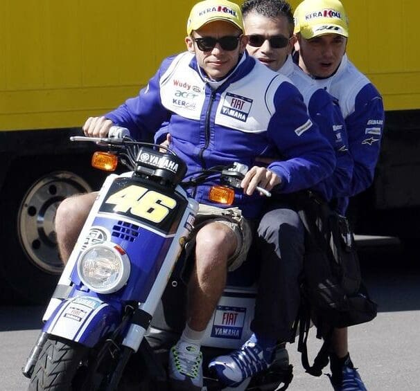 Valentino Rossi's MotoGP scooter. Media sourced from Top Speed.