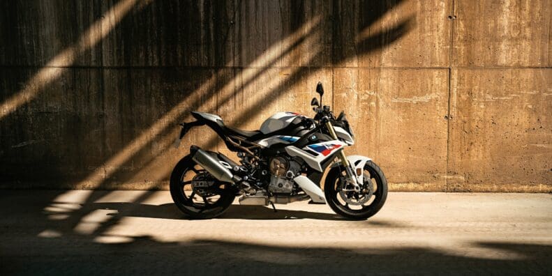 BMW's S 1000 R. Media sourced from BMW.