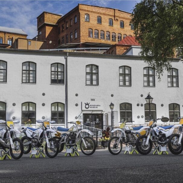 Husqvarna's all-new Heritage Range for 2-stroke and 4-strokes. Media sourced from Husqvarna Motorcycles.