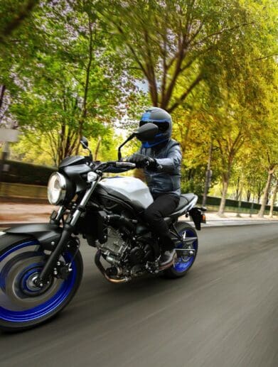 Suzuki's SV650. Media sourced from Medium.