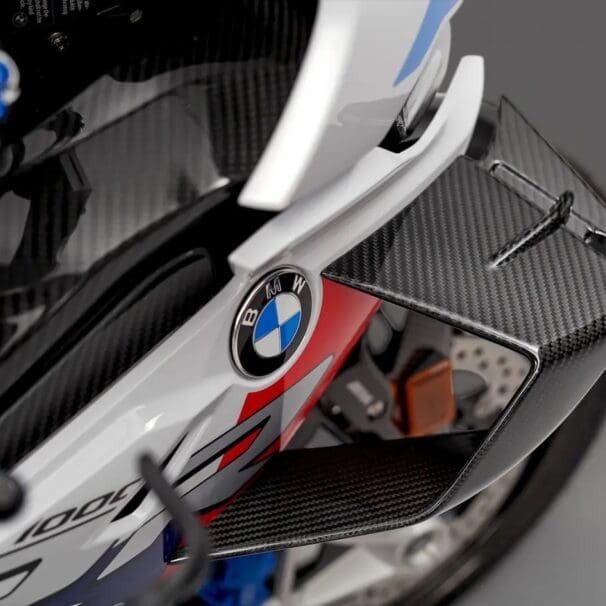 BMW's iconic S1000RR. Media sourced from Top Speed.