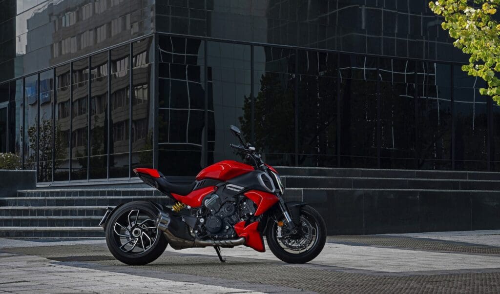 2023 Ducati World Première: Ep. 6, ‘Dare to be Bold’ with the Diavel V4 - seen above. Media sourced from Ducati's press release.