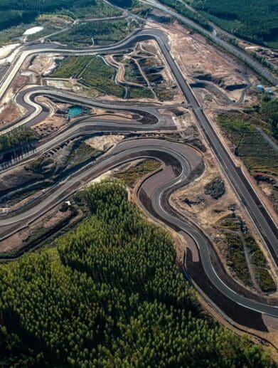 Finland's KymiRing Circuit, which was set to host a GP until recently. Media sourced from Movement.