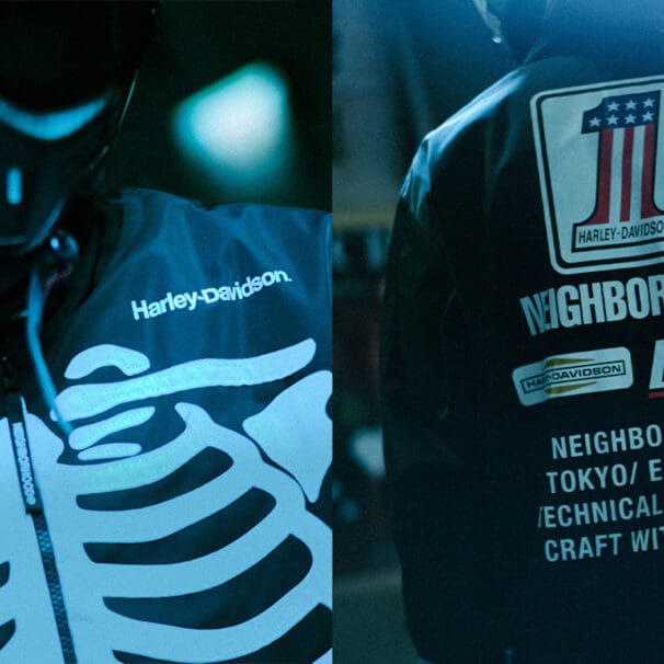 What do you get when you combine Tokyo Streetwear and American Heritage? The Classic Punk. Introducing the NEIGHBORHOOD® x Harley-Davidson® Collection. Media sourced from Modern Notoriety.