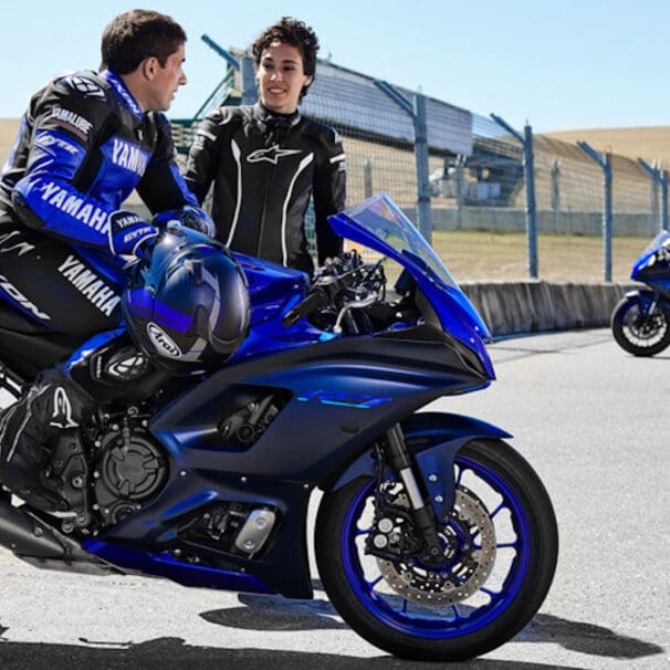 Yamaha's super sport offering. Media sourced from Yamaha.