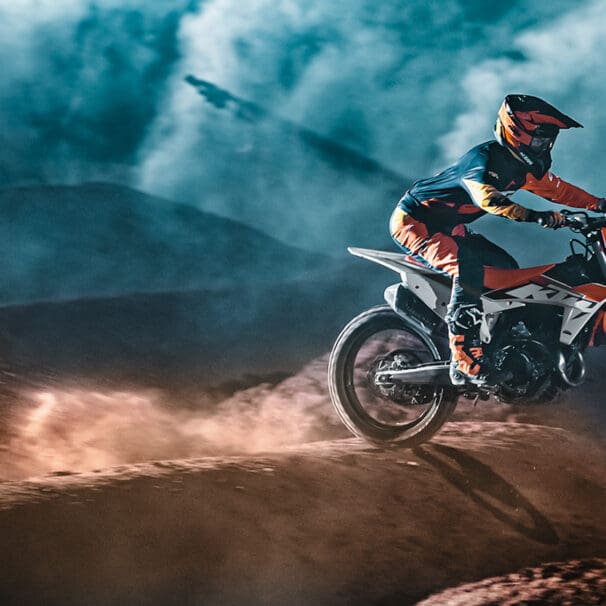 KTM's all-new 2023 450 SX-F. Media sourced from KTM.