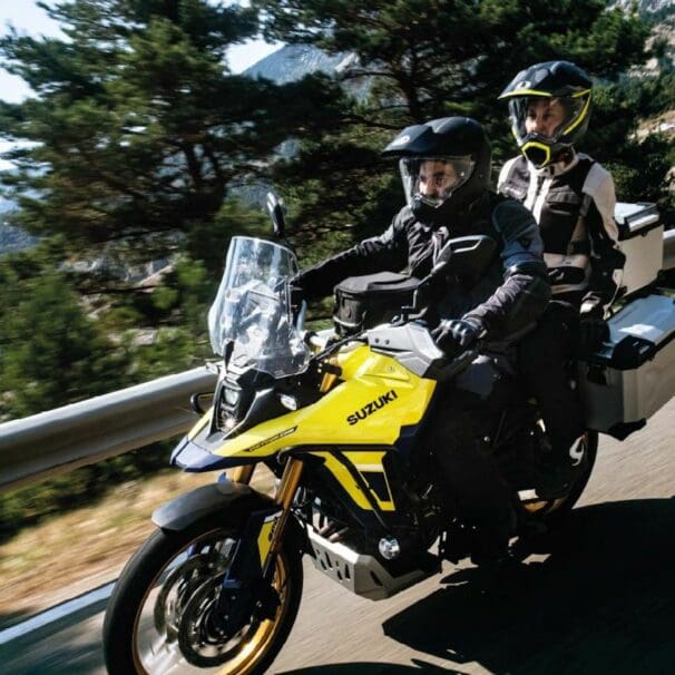 Suzuki's new adventure bike. Media sourced from Motorcycle Magazine.