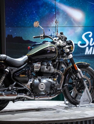 The new Royal Enfield Super Meteor 650 Cruiser