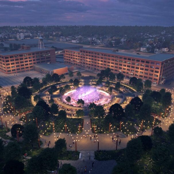 A community park in Milwaukee funded by Harley-Davidson. Media sourced from Urban Milwaukee.