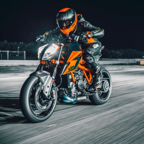 A view of KTM's iconic Duke range. Media sourced from KTM.