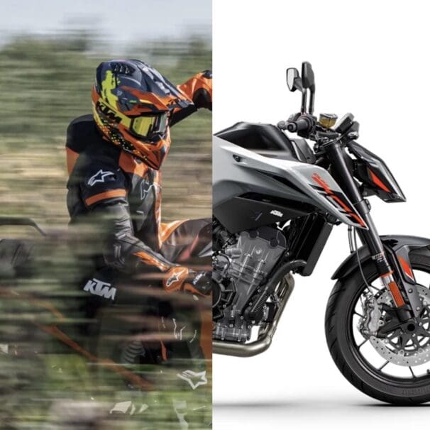 KTM's machines, doing what they do best. Media sourced from KTM.