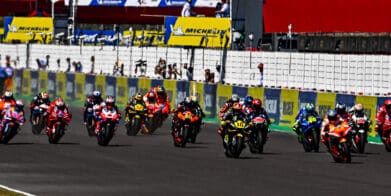 Dorna's faithful racers, tackling the circuit mid-season. Media sourced from MotoGP.