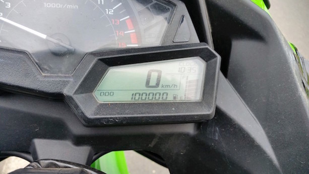 Kawasaki Ninja 300 100,000 300cc