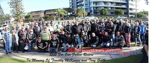 Honour riders in Ride 4 Our Fallen - Nikki-Anne Mooney