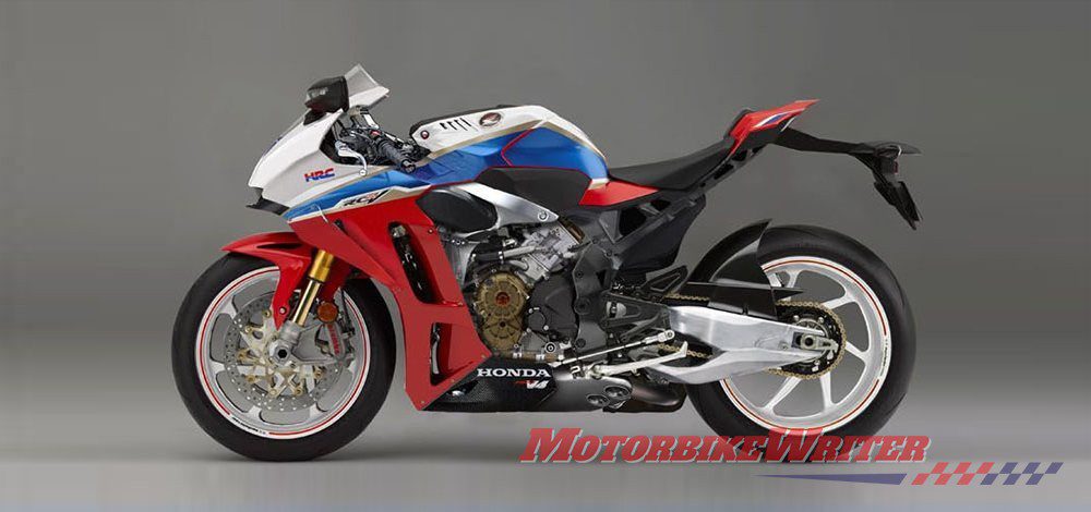 Honda V4 RVF1000R artist rendering