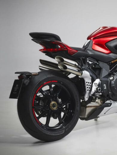 A view of MV Agusta's Brutale. Media sourced from MV Agusta.