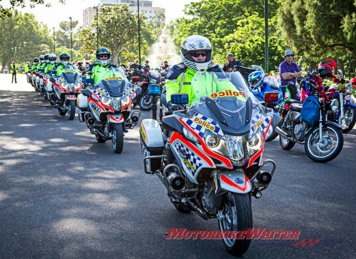 Melbourne Toy Run 40th anniversary