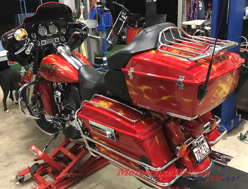 Hellboy Harley-Davidson revealed for Cooktown Crusaders charity for Autism Queensland