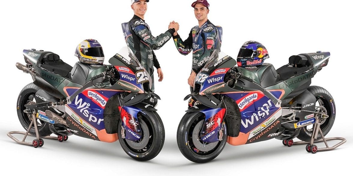 MotoGP: Aprilia Reveals RNF Livery - webBikeWorld
