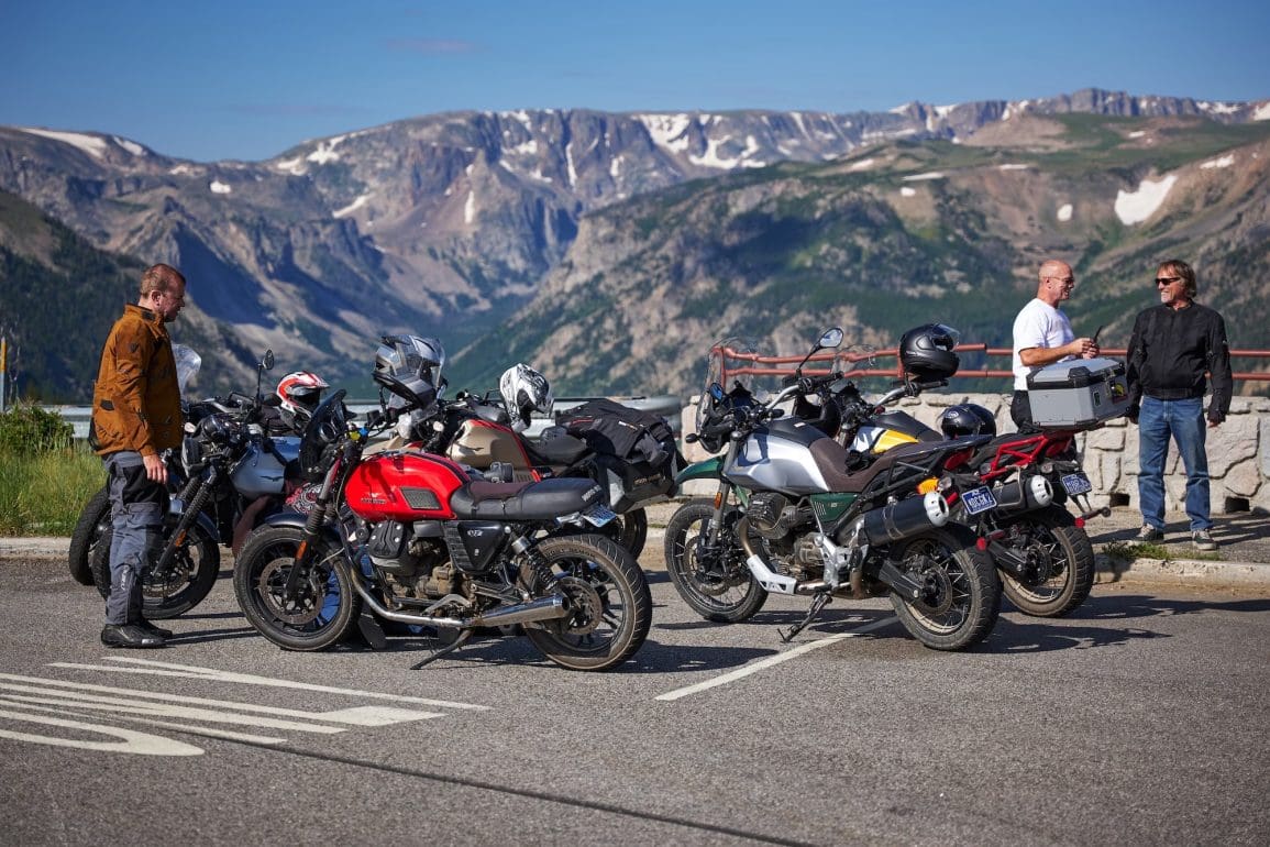 moto guzzi tour italy