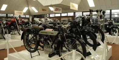 the national motorcycle museum in the UK. Media sourced from BBC.