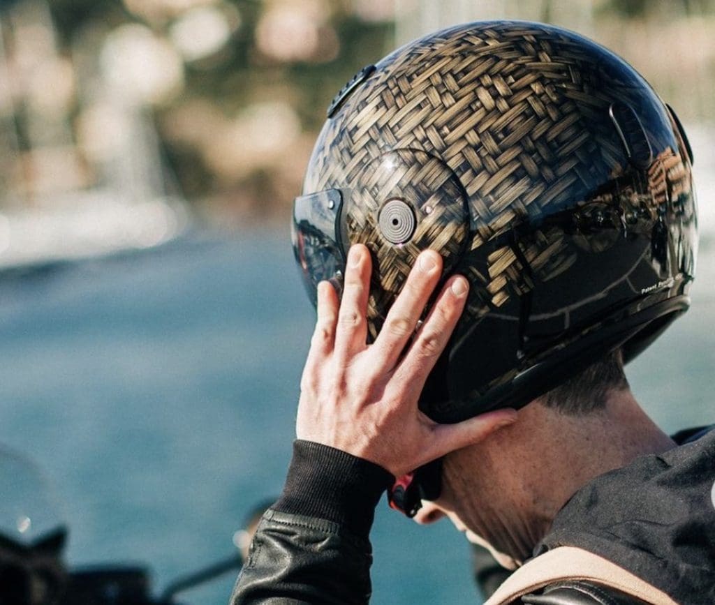 Sustainable Safety: Bamboo Motorcycle Helmets from ROOF - webBikeWorld