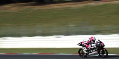 Ana Carrasco, a 20-year-old from Spain who became the first woman to win a world championship motorcycle race in 2017. Media sourced from the New York Times.