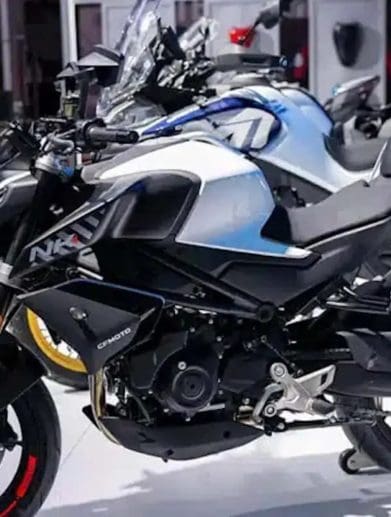 A view of the new models for CFmoto's 2023 range. Media sourced from RideApart.