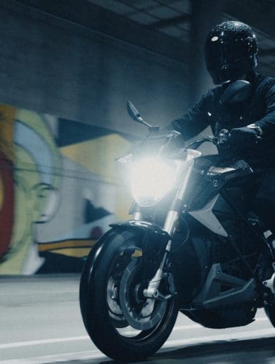 A view of Zero Motorcycles' crowd fave, the SR/F. Media sourced from Zero Motorcycles.