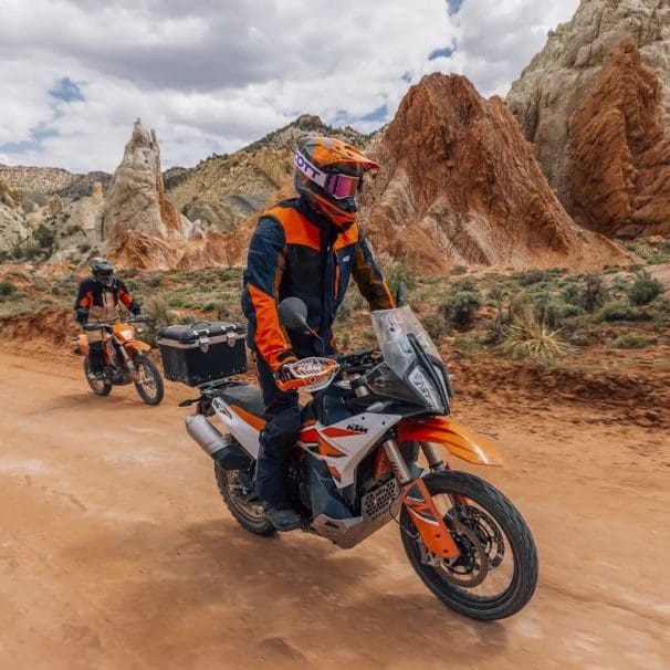 A view of KTM machines munching the miles in the spirit of ravishing routes, sexy scenery, and memories by the boatload. Media sourced from Ultimate Motorcycling.