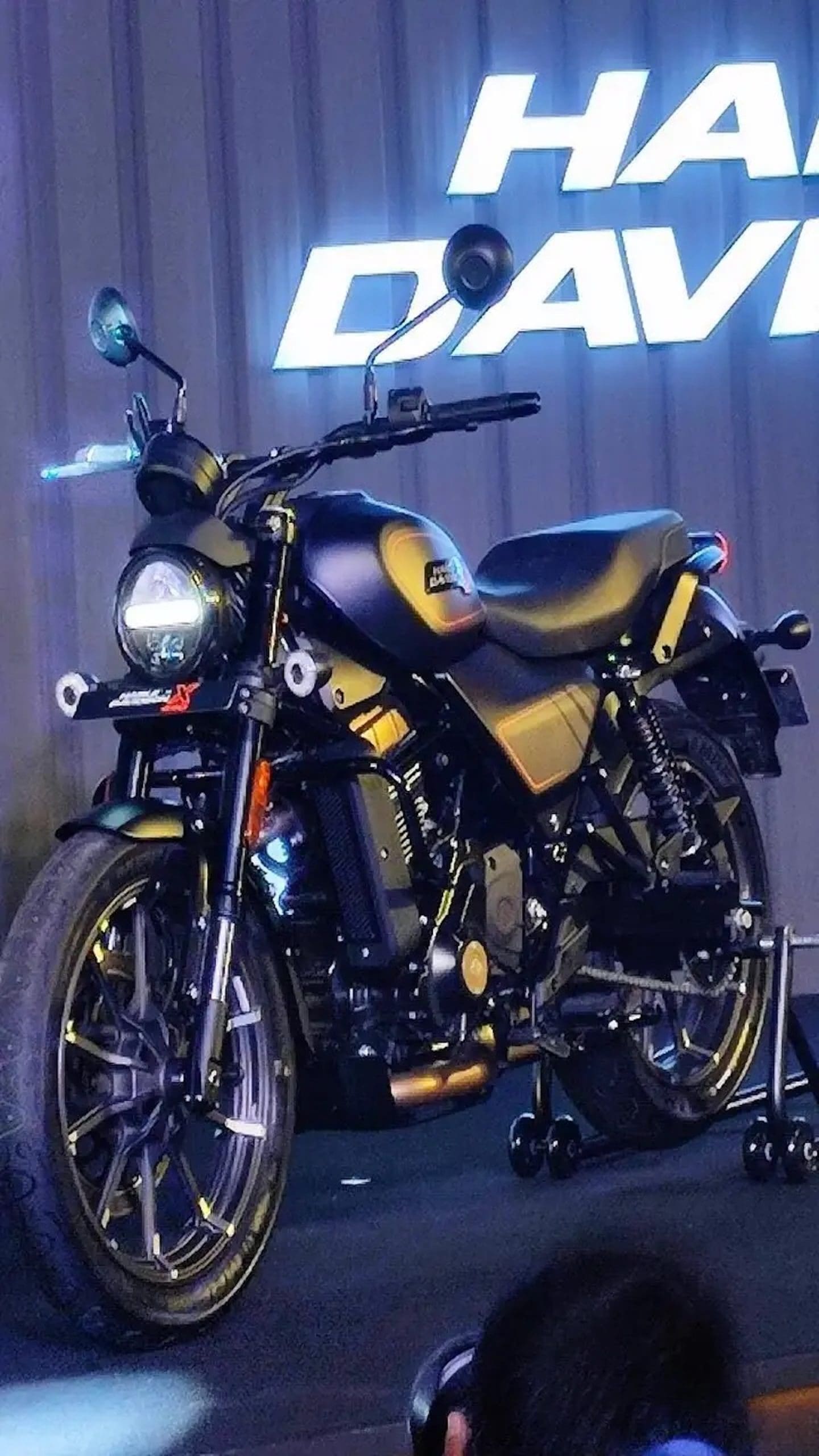 A view of Harley-Davidson's X440. Media sourced from DWP.