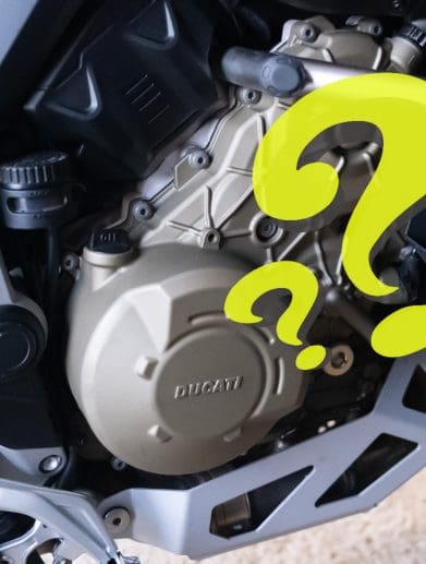 Ducati Multistrada V4S Sport engine