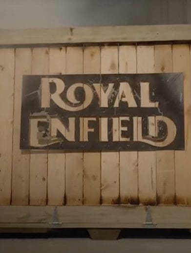 The big reveal of Royal Enfield's custom Super Meteor, created in collaboration with Roland Sands. Media sourced from Youtube.