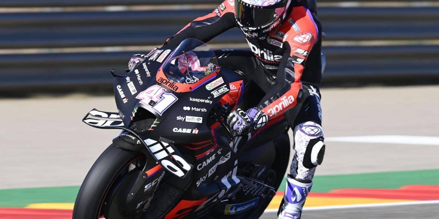 MotoGP: Aprilia’s Playing Around with a Carbon Fiber Frame - webBikeWorld