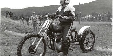 Earl Bowlby, AMA National hill climber, recently deceased. Media sourced from the AMA Museum.