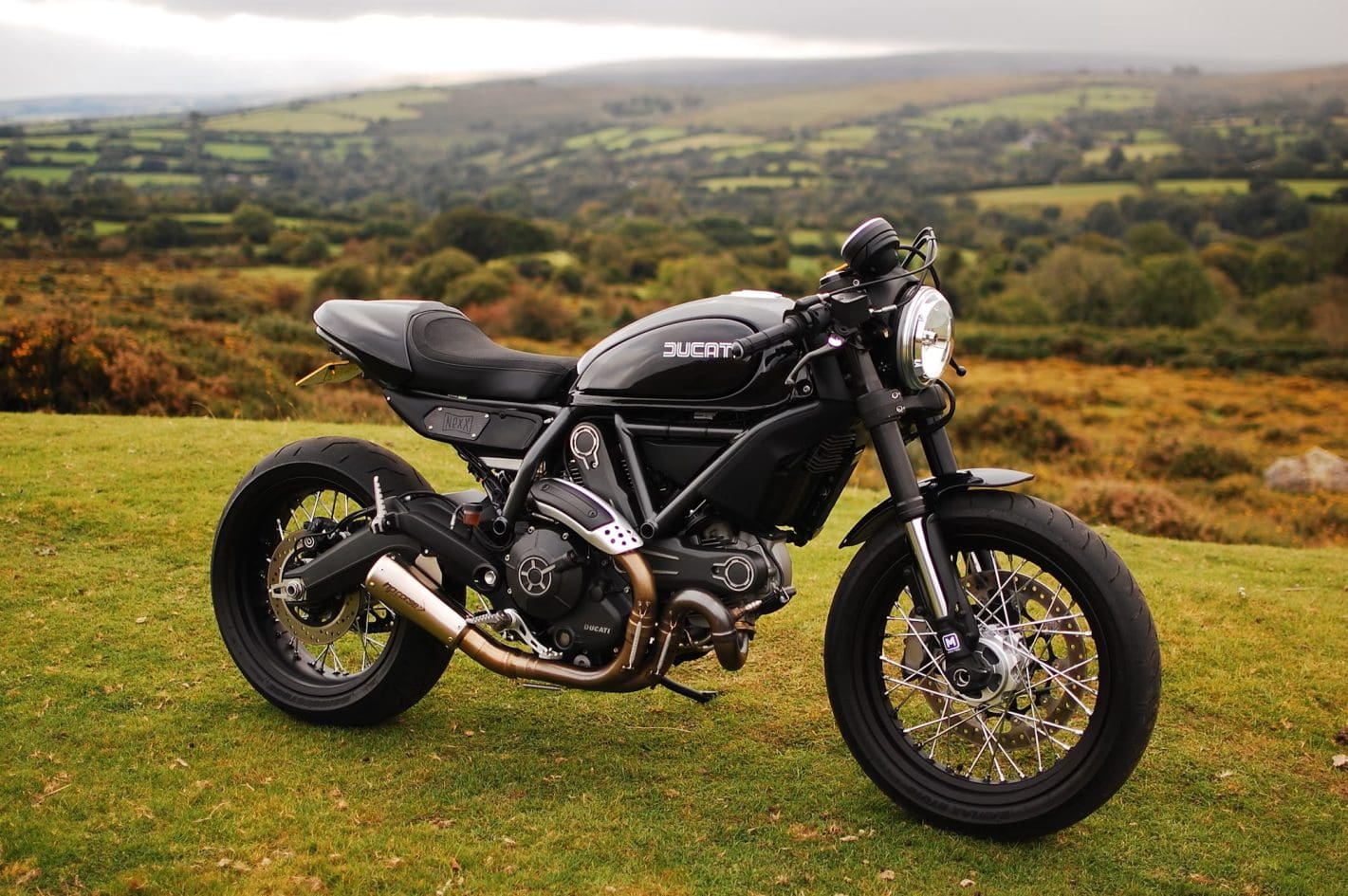 arrow pro race ducati scrambler