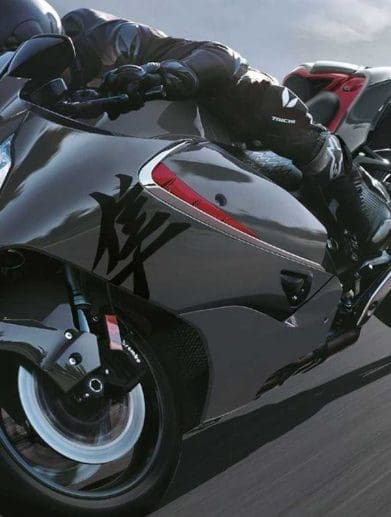 A view of Suzuki's Hayabusa - the same bike that's going to have a Homecoming celebration on November 11th! All media provided by Suzuki.