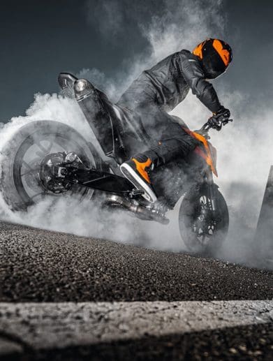 A view of KTM's 2024 790 Duke. All media provided by KTM.