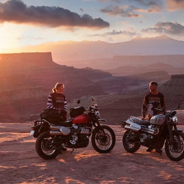 A view of Triumph's 2024 Scrambler range. Media provided by Triumph.