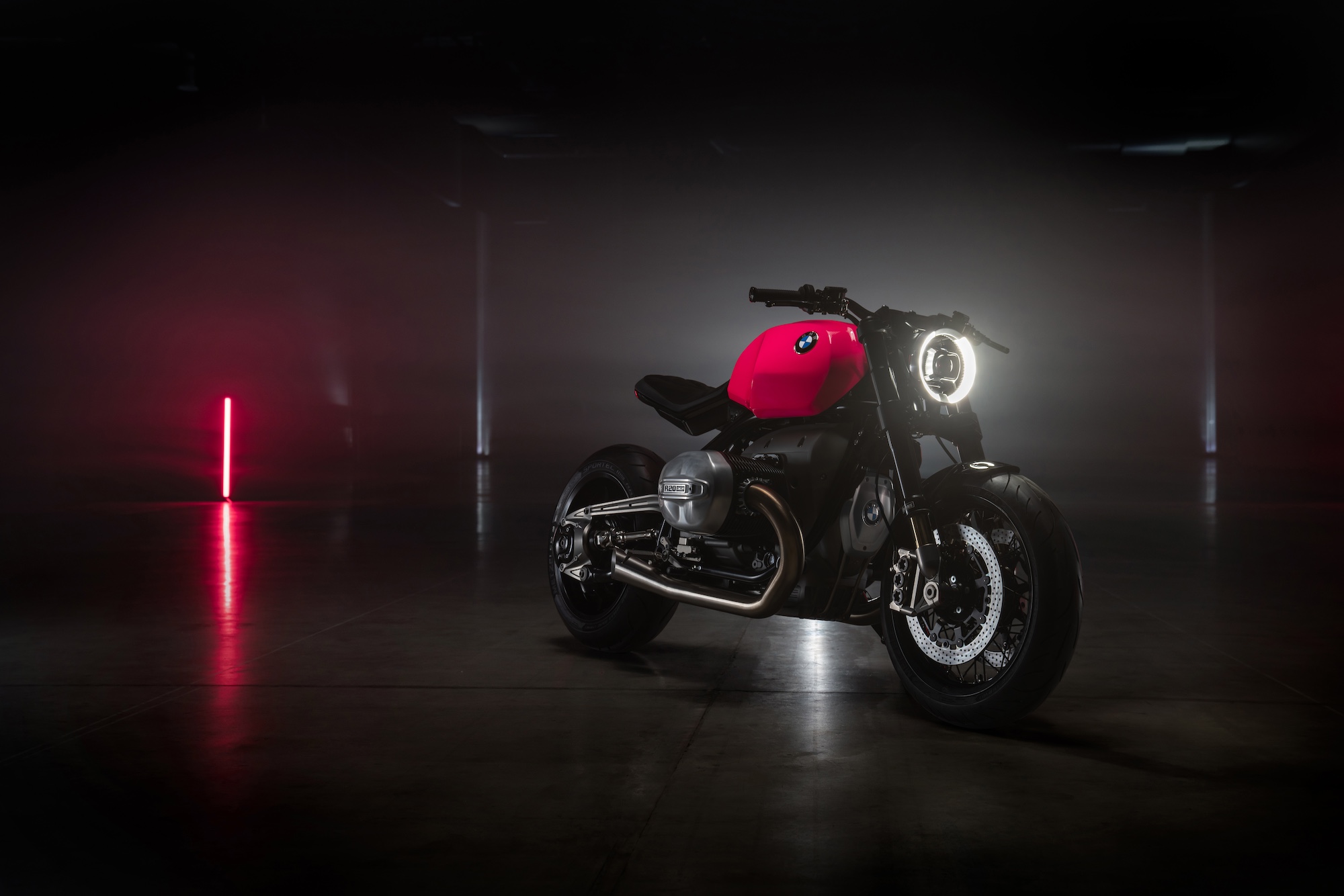 BMW's new R20 Boxer concept motorcycle.