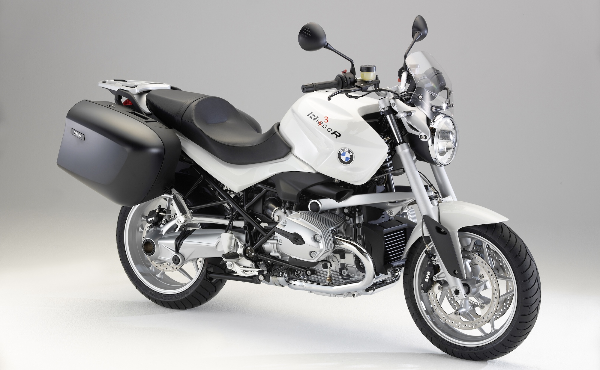 A view of BMW's R 1200 R. Media provided by BMW.