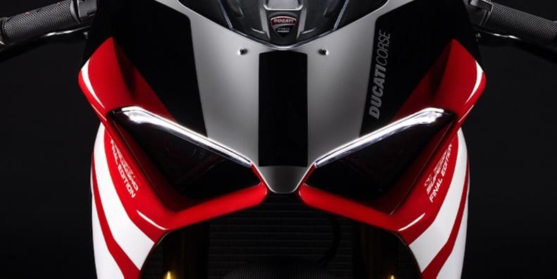 Ducati’s V2 Superquadro Final Edition.