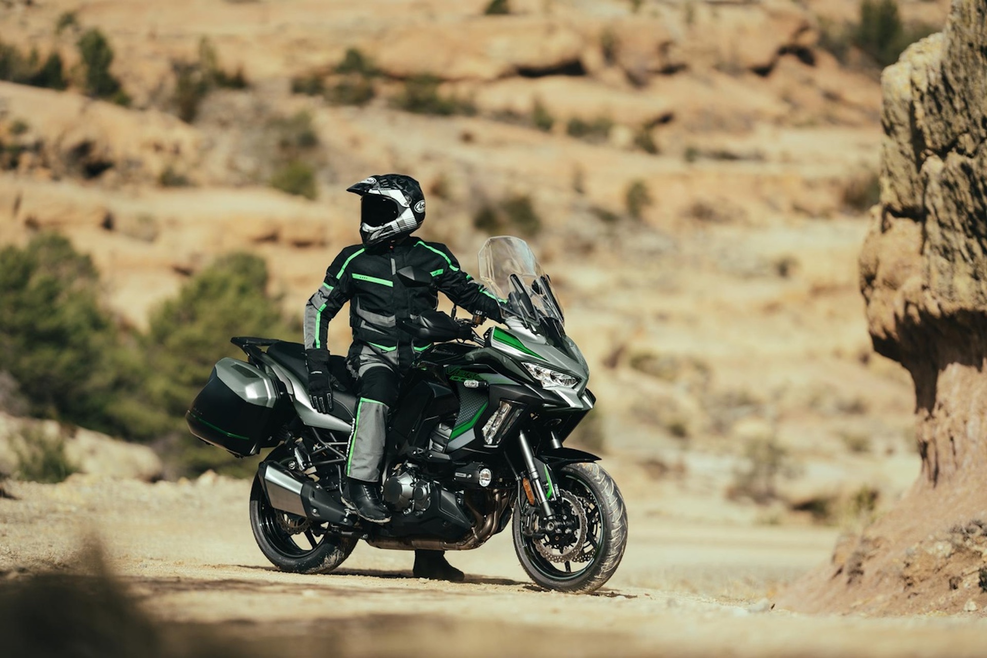 Kawasaki's current Versys 1000 SE. 