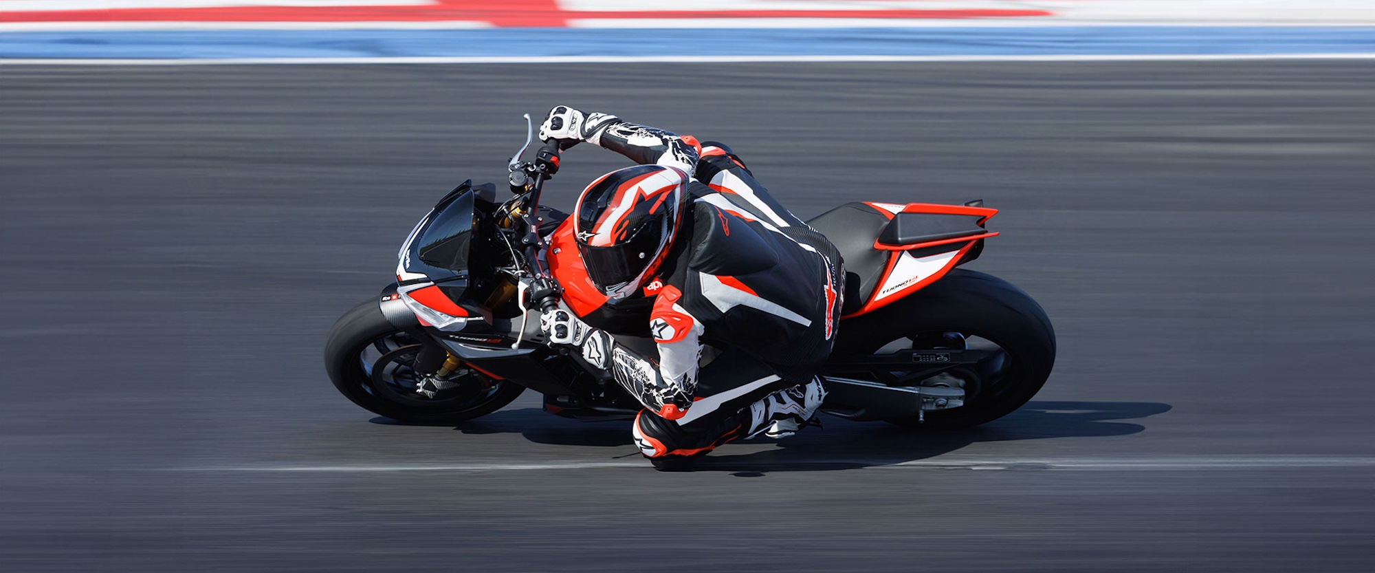 A view of Aprilia's current Tuono V4.