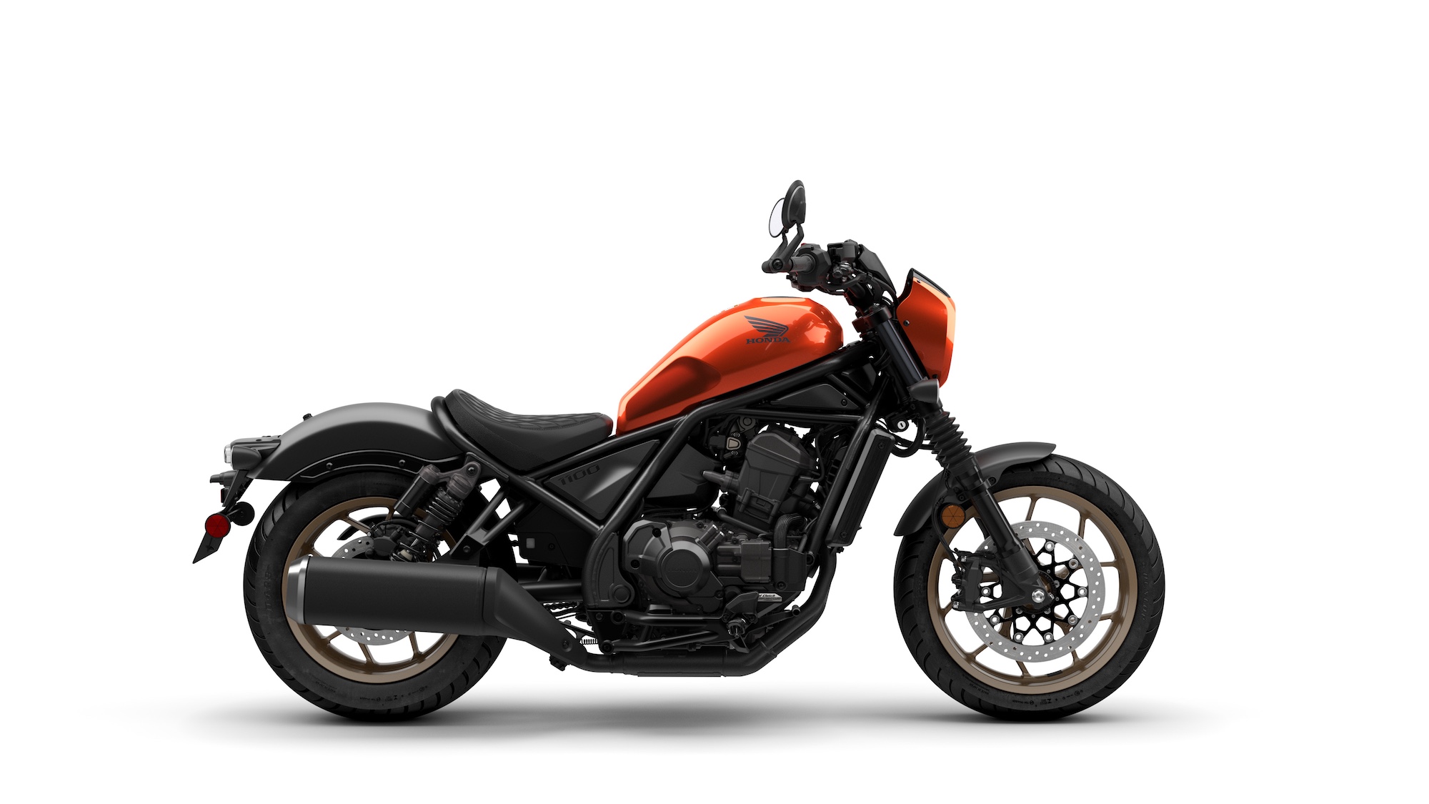 A view of Honda's new 2025 Rebel 1100 DCT SE.