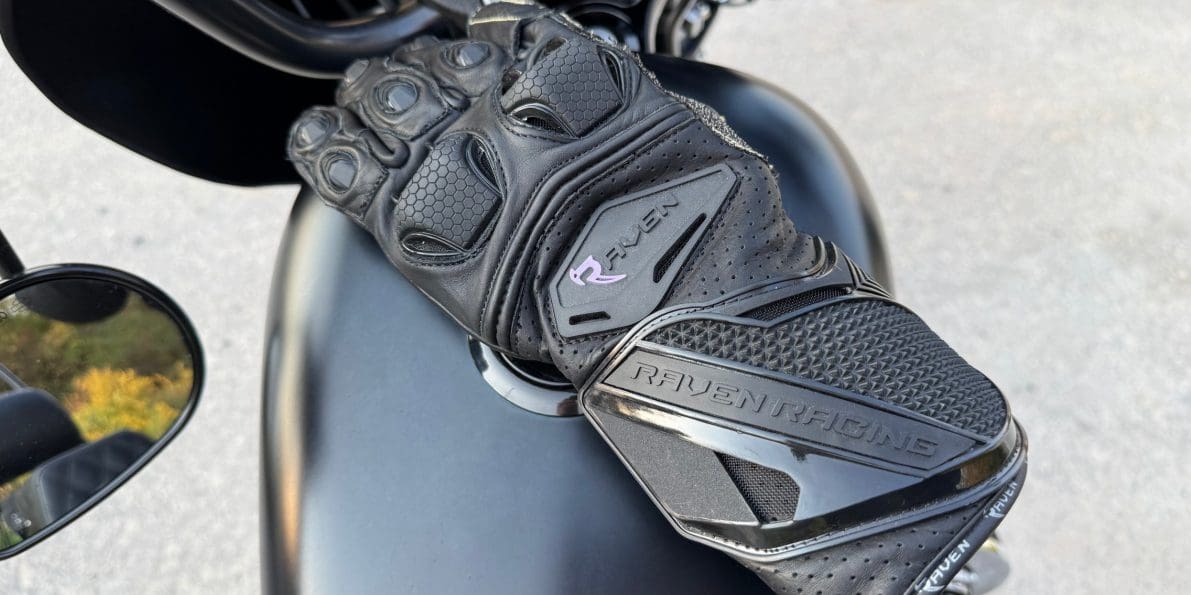 Raven Moto KLAW gauntlet glove