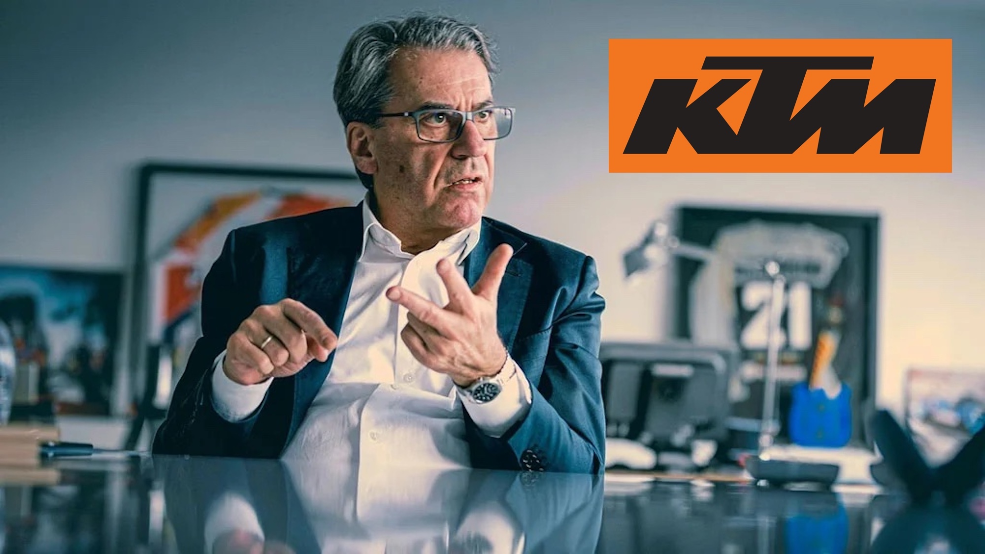 Stephan Pierer, KTM's previous CEO.