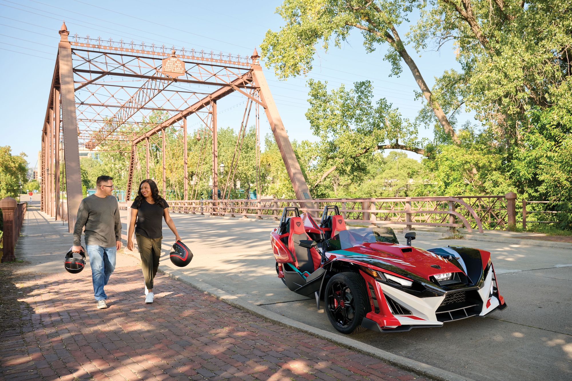 A view of the new Slingshot 10 from Polaris.